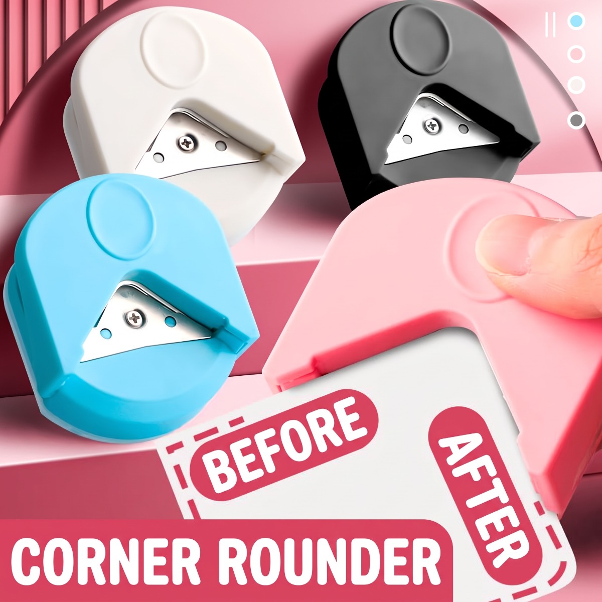 R4 Round Corner Puncher Circle - đánh giá và giá Embellishments For Scrapbooking