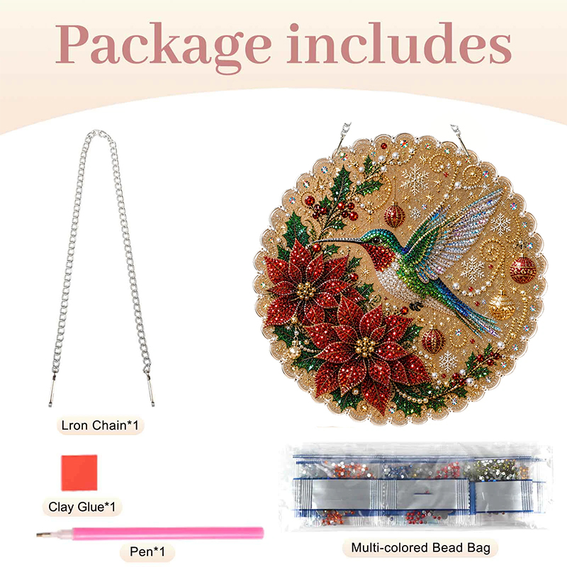 Christmas Pearl Diamond Painti - đánh giá và giá Pearl Trim Chain