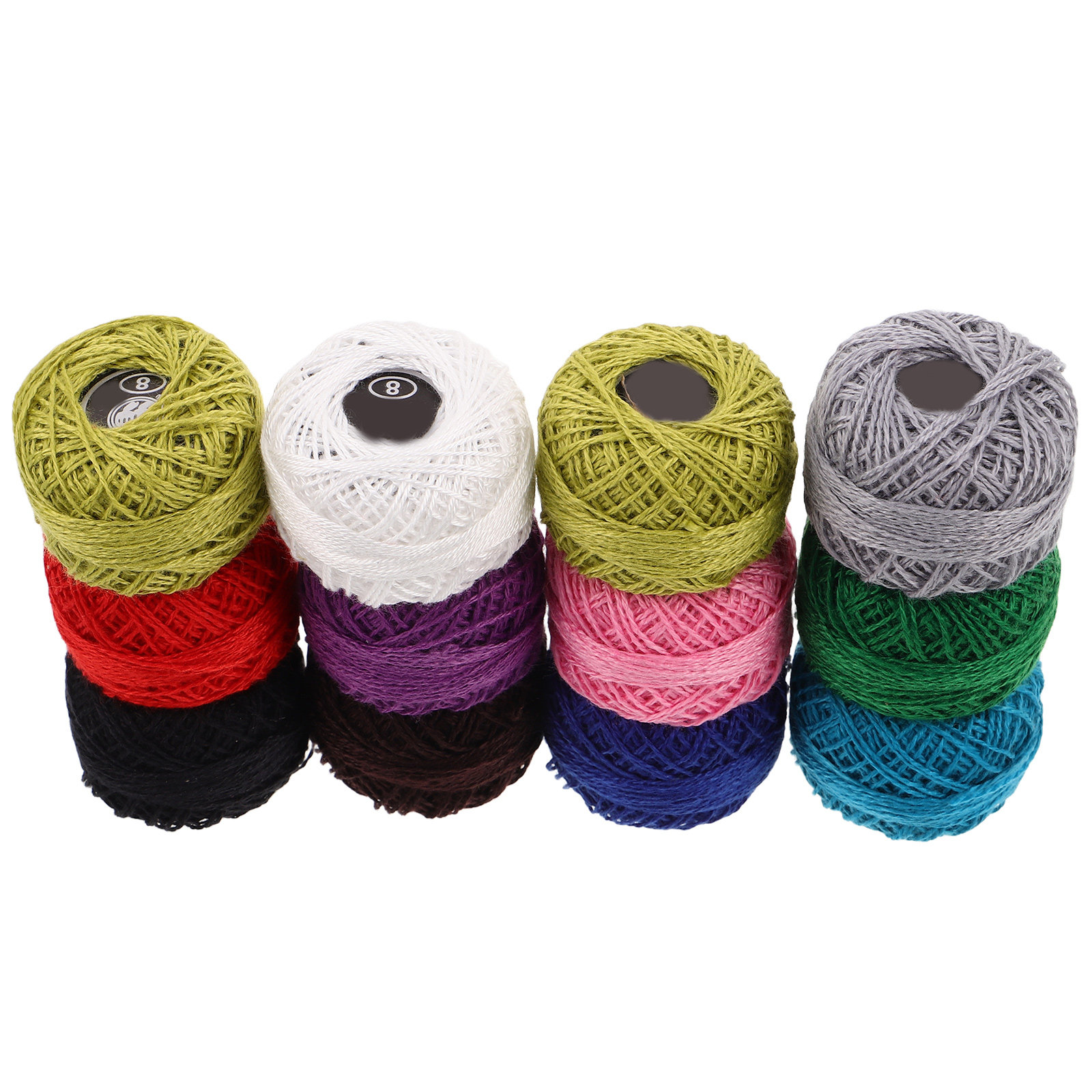 12Pcs Cotton Embroidery Thread - đánh giá và giá Embroidery Craft