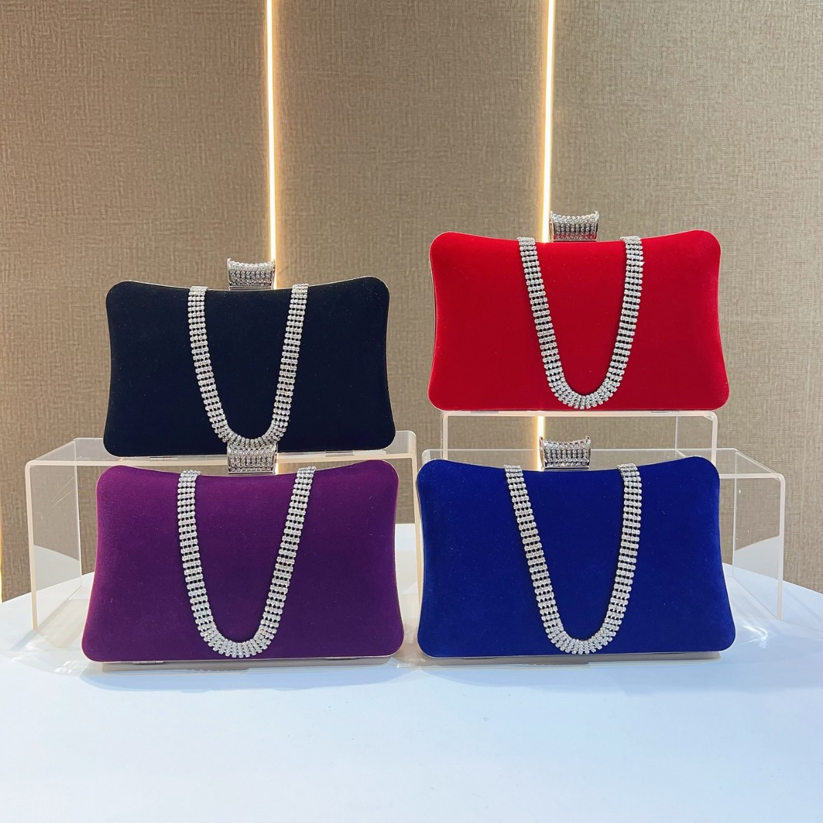 2025 Velvet Banquet Bag Women’ - đánh giá và giá Tassel Fringe Trim
