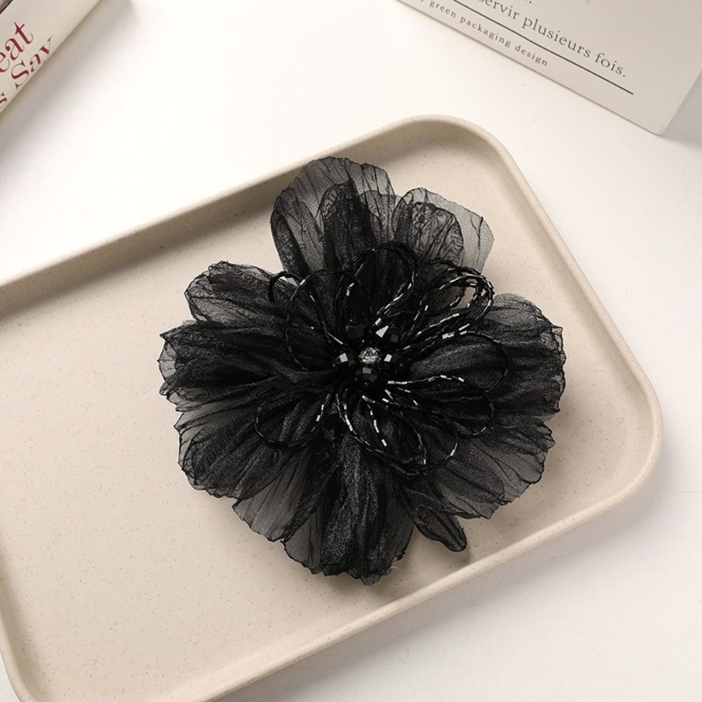 Organza Fabric Flower Patch Be - đánh giá và giá Crystal Mesh Fabric