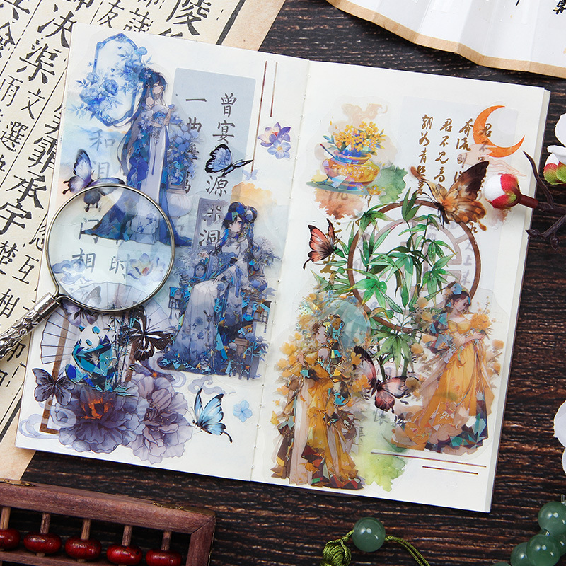 10 pcs Vintage Chinese style c - đánh giá và giá Embellishments For Scrapbooking